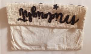 Custom Embroidered Linen <b>Cushion</b> <b>Cover</b> Square Bohemian Style Home Decor Alphabet Pattern - Product Image 6
