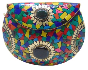 Support de téléphone portable multi-matériaux Lowellcraft, designs et couleurs variés, pochette à main en métal, vente chaude, de Delhi - Product Image 1