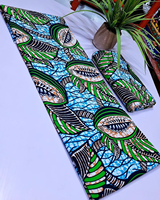 Tela de Algodón con Estampado Africano Ghana Premium para Ropa de Niñas, Bolsos y Proyectos de Batik, OEM, ODM, Venta al por Mayor, Exportación Hitjem