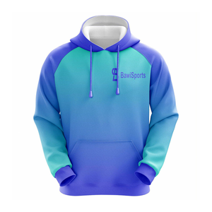 Sweat-shirt à capuche vert pour homme, manches raglan, couleur unie, avec poches, coupe décontractée, idéal pour l'automne - Product Image 5