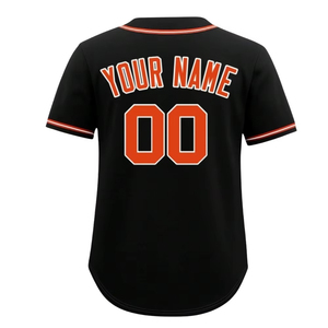 Maillots de baseball personnalisés en gros d'usine, vêtements de sport respirants avec taille plus, maillot de baseball sublimé - Product Image 1