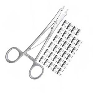 Applicateur de clips pour cuir chevelu Raney avec 30 clips Raney, ensemble d'instruments chirurgicaux en acier inoxydable allemand de qualité supérieure - Product Image 5