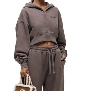 Women two piece tracksuit set oversized hoodie and jogger <b>pants</b> casual street style outfit soft comfortable sportswear gym wear - Product Image 4