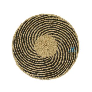 Nouvelle collection Vietrustic : Panier mural tressé bohème en jonc de mer, décoration murale en fibres naturelles, lot multi-pièces pour la maison - Product Image 6