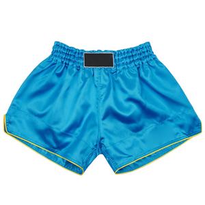 บริการ OEM ขายส่ง กางเกงมวยไทยแบบกำหนดเองได้สำหรับทุกเพศ สินค้ามาใหม่ รับผลิตแบรนด์ส่วนตัว โลโก้ด้านหน้า ชุดศิลปะการต่อสู้ ชุดมวย 100% - Product Image 1