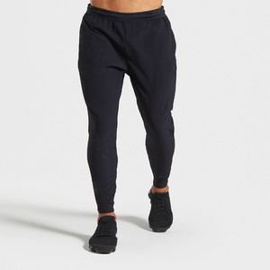 Pantalones Deportivos Casuales para Hombre, Cintura Elástica, Corte Ajustado, Transpirables, Poliéster/Algodón Ecológico, Ligeros, con Bolsillos Laterales, Otoño - Product Image 1