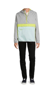 Veste coupe-vent décontractée pour homme, imperméable, respirante, légère, à capuche, avec logo personnalisé, veste coupe-vent pour homme - Product Image 4