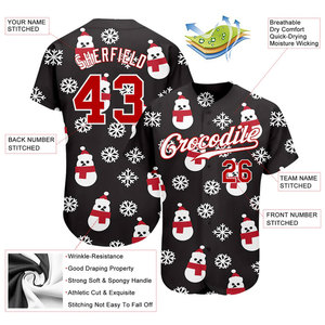 Custom Made You Own Design Sublimation Digital Print Stitched Baseball Uniform Team Jersey For Youth - Product Image 5