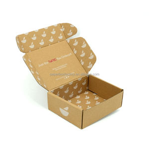 Boxit.pk Eco-Friendly Kraft Corrugated Shipping <b>Boxes</b> Custom Logo Postal Mailer Packaging - Product Image 4