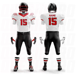 เสื้อฟุตบอลอเมริกันคุณภาพสูงสั่งทำพิเศษ ระบายอากาศได้ดี ไซส์ใหญ่ ซับเหงื่อ พร้อมงานปักลาย Tackle Twill - Product Image 5