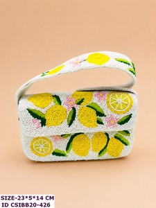 Craftstages International Handmade <b>Pearl</b> Beaded Satin Lined Multi-Function Flap Closure <b>Clutch</b> Shoulder <b>Bag</b> Women Wedding - Product Image 4