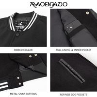 Veste de baseball personnalisée pour homme, style Varsity, en gros, avec logo brodé, patchs en chenille, manches en laine et cuir