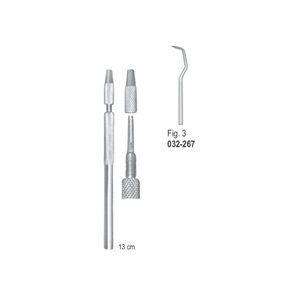 Raspadores Dentales Quirúrgicos Morse Fig.3 |   Instrumentos de Extracción Dental de Acero Inoxidable |   Certificado CE - Product Image 1