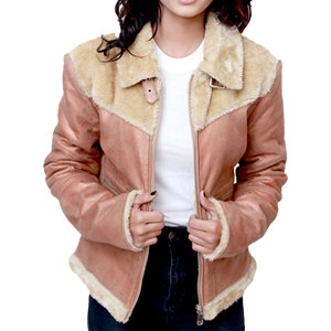Top Quality <b>Winter</b> Knitted Women <b>Leather</b> <b>Jacket</b> Custom Design Full Sleeve Breathable Eco-Friendly Outdoor women <b>Leather</b> <b>jacket</b> - Product Image 3