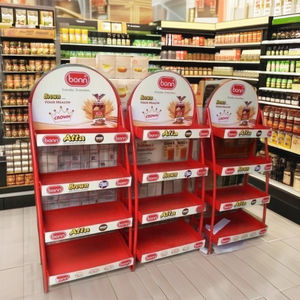 Exhibidores de Snacks Personalizados con Fácil Montaje y Altura Ajustable para Promoción y Almacenamiento, Hechos en India - Product Image 1