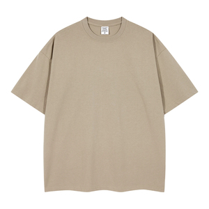 T-shirt oversize épais de qualité supérieure, tissu lourd, coupe ample, streetwear urbain, décontracté, à porter au quotidien - Product Image 2