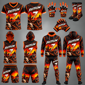 Tenues de football américain 7 contre 7 personnalisées, maillots et ensembles pour les matchs 7x7 et 7 contre 7 - Product Image 1