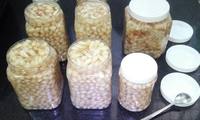 Exportation en gros de poireaux marinés en conserve à prix avantageux du Vietnam