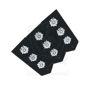 Custom High Quality Eco-Friendly Embroidered Sew-On Pilot Uniform Epaulettes for Aircraft Engineers Shoulder Rank Identification - Product Image 4