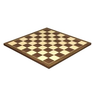 Multi tone wood grain chess <b>board</b> for aesthetic appeal and practical gameplay functionality in any indoor space - Product Image 6