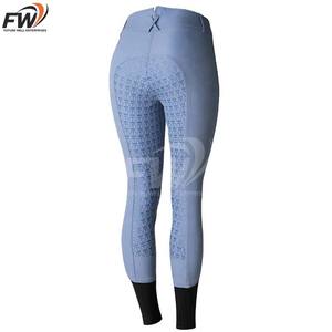 Pantalon d'équitation pour femme, culotte d'équitation à assise intégrale en silicone, taille haute, pour l'équitation - Product Image 5