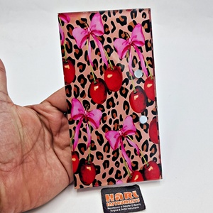 Placas de Acrílico para Pestañas con Diseño de Lazo y Cereza, Marca Privada, Placas Magnéticas para Extensiones de Pestañas, Suministros de Pestañas Coloridos Personalizados - Product Image 6