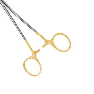 Porte-aiguille en bois de Crile de haute qualité Perma Sharp 15 cm, instrument chirurgical dentaire en acier inoxydable, kit d'outils de suture de précision - Product Image 6