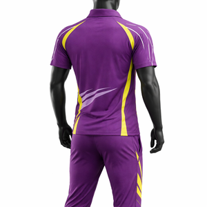 Custom Cricket Uniform Set V Neck Jersey <b>Pants</b> Full Sublimation Quick Dry Breathable OEM Wholesale - Product Image 2