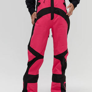 Pantalones de Nieve de Alta Visibilidad para Hombre, de Poliéster, Ajustables, Impermeables, Aislantes, para Snowboard, para Invierno - Product Image 4