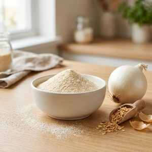 Poudre d'extrait d'oignon de qualité alimentaire séchée à l'air chaud, riche en alliine, pure et déshydratée - Product Image 3