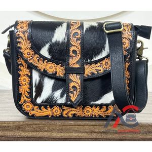 Nuevo Bolso Bandolera de Cuero Vacuno Hecho a Mano, Diseño 2026, Venta al Por Mayor, OEM, para Mujer, Casual y a la Moda - Product Image 1