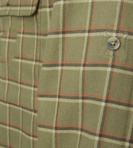 Chemise en flanelle pour homme, coupe confortable et chaude, idéale pour les activités de plein air, les voyages, le travail, la mode décontractée et le quotidien, à carreaux, manches longues. - Product Image 6