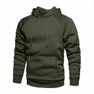 Sweat à capuche court unisexe pour homme, 100% coton épais, brodé, streetwear, hiver, surdimensionné, couleur personnalisée, haute qualité - Product Image 1