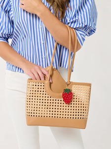 พวงกุญแจถักโครเชต์ประดับลูกปัดเม็ดสีรุ้ง ทำมือประดับมุกน้ำทะเล ยืดหยุ่นได้ เป็นมิตรกับสิ่งแวดล้อม กันน้ำ ทนทาน - Product Image 2