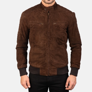 Chaqueta de Cuero para Hombre, Estilo Caballero, para Invierno, con Forro de Piel, Chaqueta de Cuero para Hombre, Gran Venta - Product Image 1