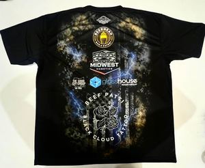 Camiseta de Softbol Sublimada para Hombre, Impresión DTF, Tejido Grueso de 300 GSM, Camiseta para Hombre, Moda de Invierno - Product Image 1