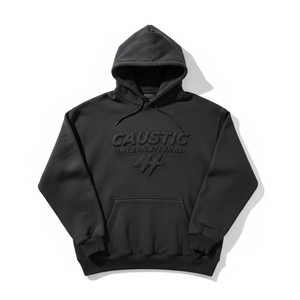 Sweat-shirt à capuche personnalisé pour femme, 500 GSM, épais, avec impression en relief, coupe oversize courte et carrée, effet délavé à l'acide, en molleton épais gaufré, OEM - Product Image 1