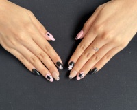Ongles artificiels faits à la main, réutilisables, livraison rapide, faible MOQ, vente en gros, personnalisés sur commande, durables, design délicat