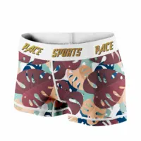 Men's Polyester Boxer Shorts, Seamless Underwear, Briefs