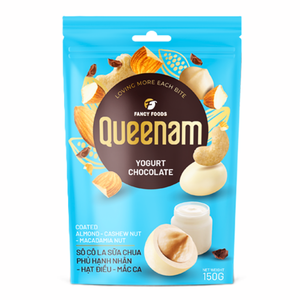 Manufacturer Sale Premium Quality Dragee Yogurt Chocolate Coated Almond Cashew <b>Macadamia</b> <b>Nuts</b> 150G Snacks Candy HALAL OEM/ODM - Product Image 1