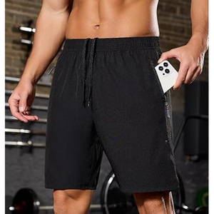 Custom <b>Men</b> 2 In 1 Gym <b>Shorts</b> <b>Compression</b> Liner Running Fitness <b>Shorts</b> Quick Dry Wholesale Supplier - Product Image 2