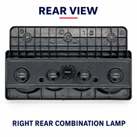 3773920D817-0001 Feu arrière combiné pour camion léger JAC Shuailing N35, connecteur 6 broches, équivalent OEM série N