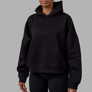 Survêtements personnalisés pour hommes et femmes, sweats à capuche épais 500 GSM 350 GSM en molleton polyester/coton brodé, et shorts amples - Product Image 6