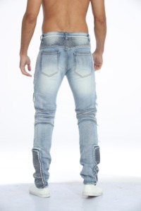 Jeans pour hommes, streetwear tendance, jeans de haute qualité pour hommes - Product Image 4