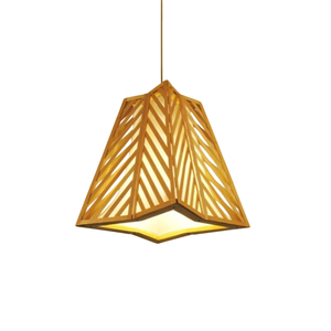 <b>Modern</b> Style Geometric Wooden Pendant Lamp Creative Design Hanging <b>Ceiling</b> <b>Light</b> Fixture <b>For</b> Home Decor <b>Living</b> <b>Room</b> Dining <b>Room</b> - Product Image 1