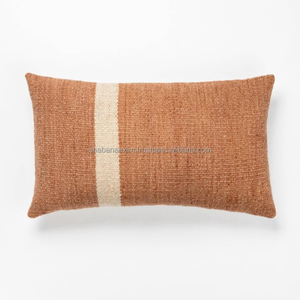 Housses de coussin de style moderne faites à la main et taies d'oreiller tissées oreillers décoratifs indiens pour la maison de l'Inde - Product Image 6