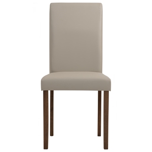 KD Flat Pack Mid Century Modern Easy Assembly <b>Dining</b> <b>Chair</b> with Vinyl Upholstered for Home Apartment Use From Malaysia - Product Image 2