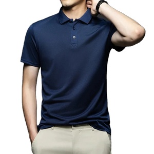 เสื้อโปโลแบบแห้งเร็วสำหรับผู้ชายเสื้อโปโลสำหรับเล่นกอล์ฟระบายอากาศได้ดีโลโก้ตามสั่ง - Product Image 4