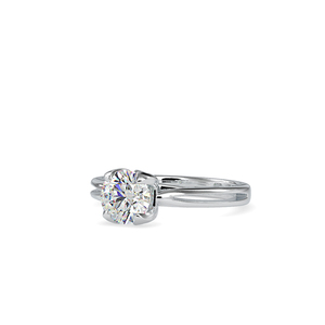 Anillo de Plata S925 con Moissanita, Diseño Circular Brillante, Regalo de Aniversario de Boda o Propuesta de Matrimonio - Product Image 4