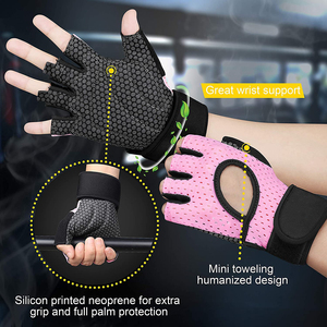 Gants de sport pour hommes, best-seller, écologiques, demi-doigts, antidérapants, confortables, respirants, pour la musculation, la gym et les activités de plein air - Product Image 4
